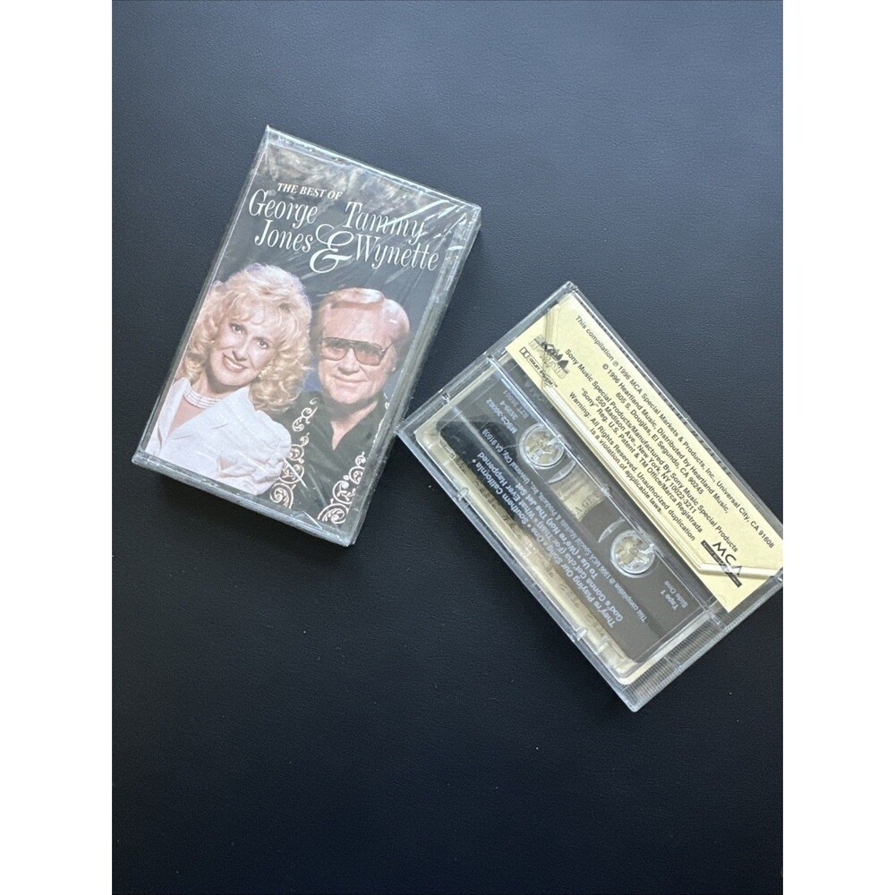 Best Of George Jones Tammy Wynette Cassette Tape Set Country